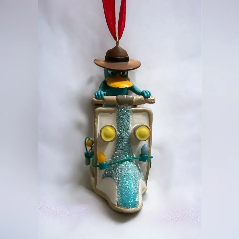 Disney Have Yourself A Perry Little Christmas Phineas & Ferb Ornament Rare